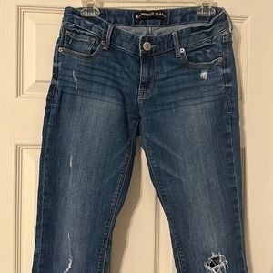 Express Stella barely boot jeans